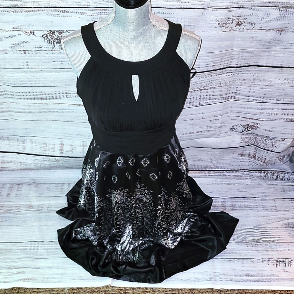 Melrose black dress
